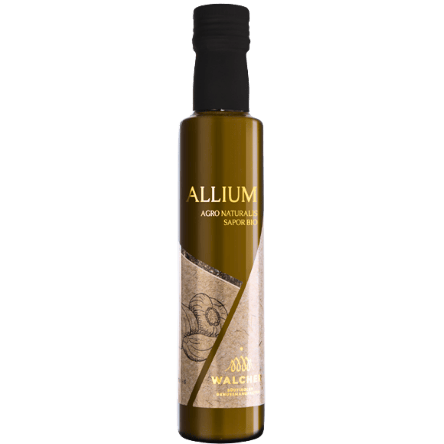 Flasche Walcher Bio Essig Allium Knoblauch 250 ml