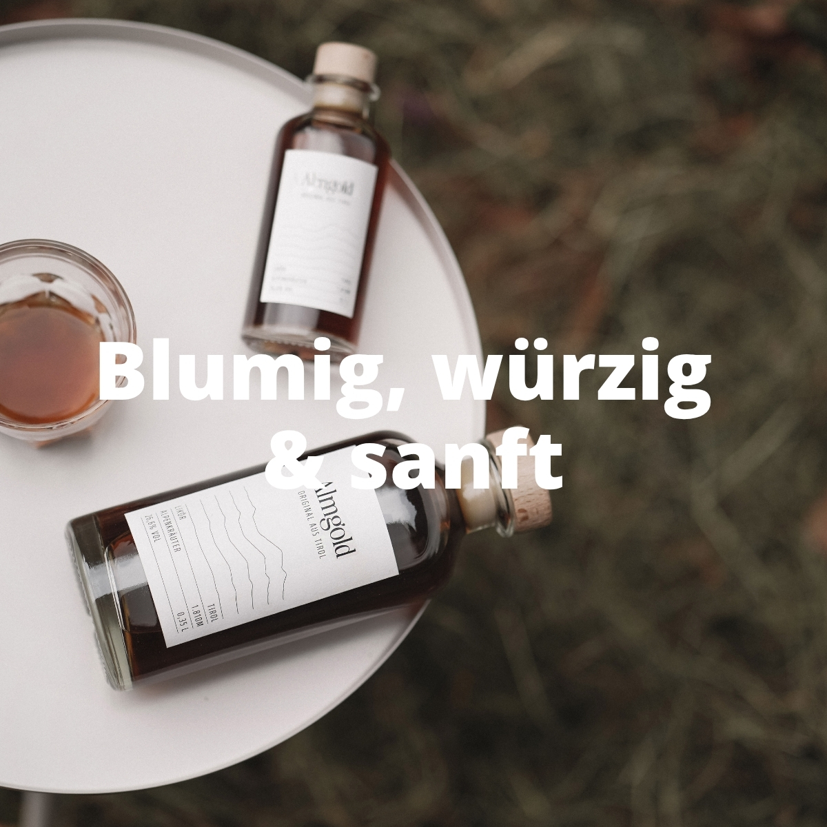 Almgold Herbal Liqueur from Tyrol