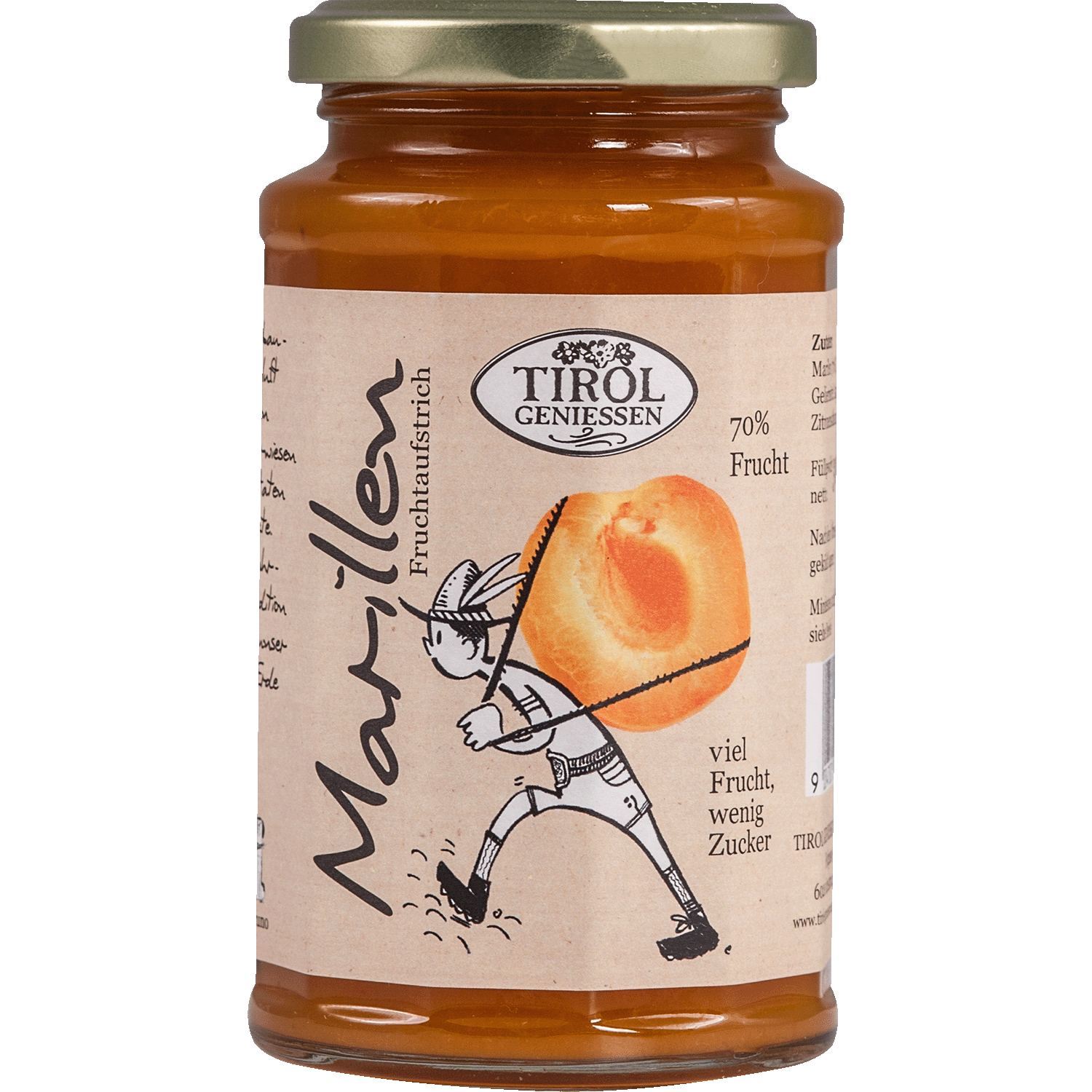 Apricot Jam from Austria from Tirol Geniessen