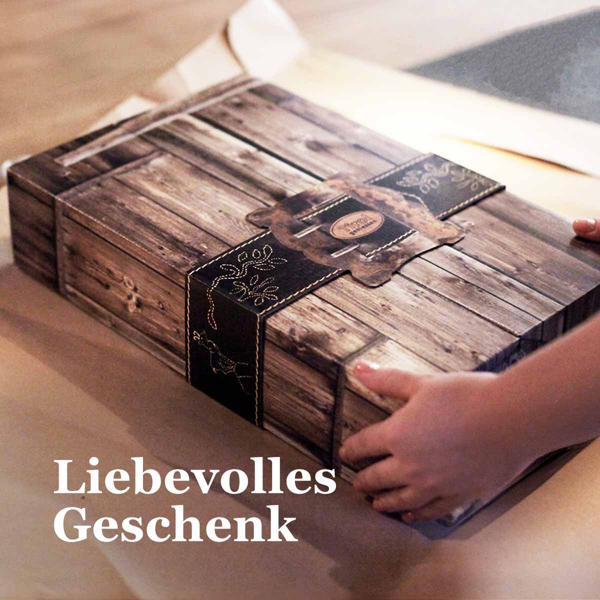 Liebevolles Geschenkbox von Tirol Geniessen