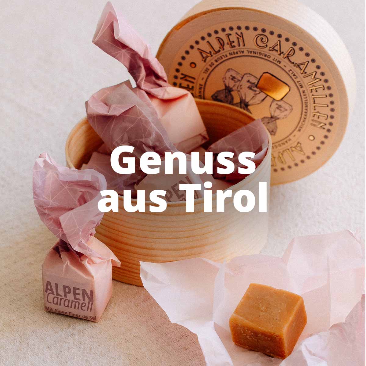 Alpine caramels from Tyrol