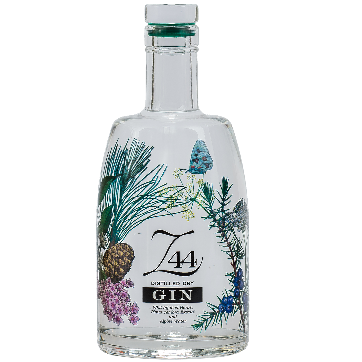 Roner Z44 Gin in 700ml Flasche