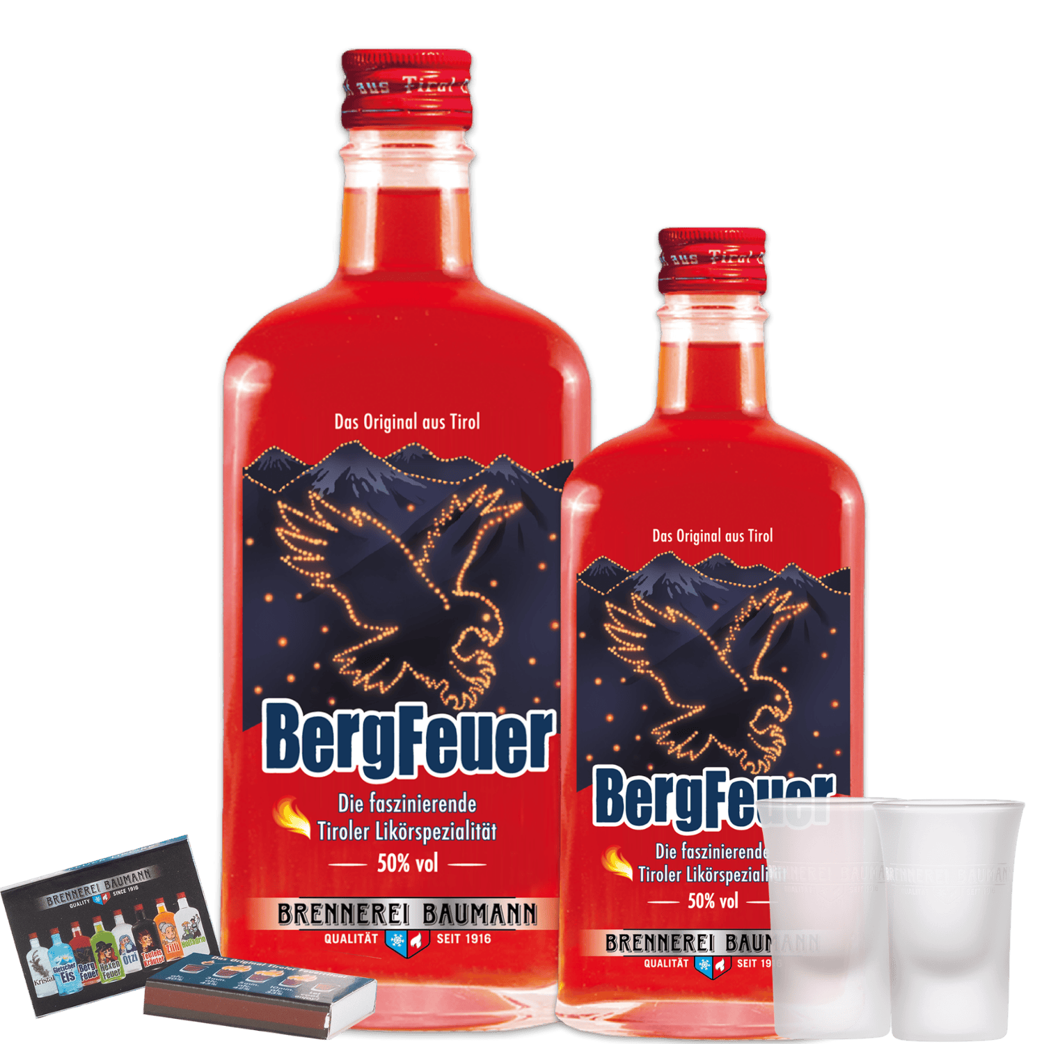 Mountain Blaze Liqueur Set for a special price