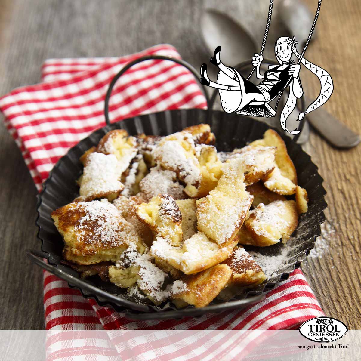 Flambierter Tiroler Kaiserschmarrn