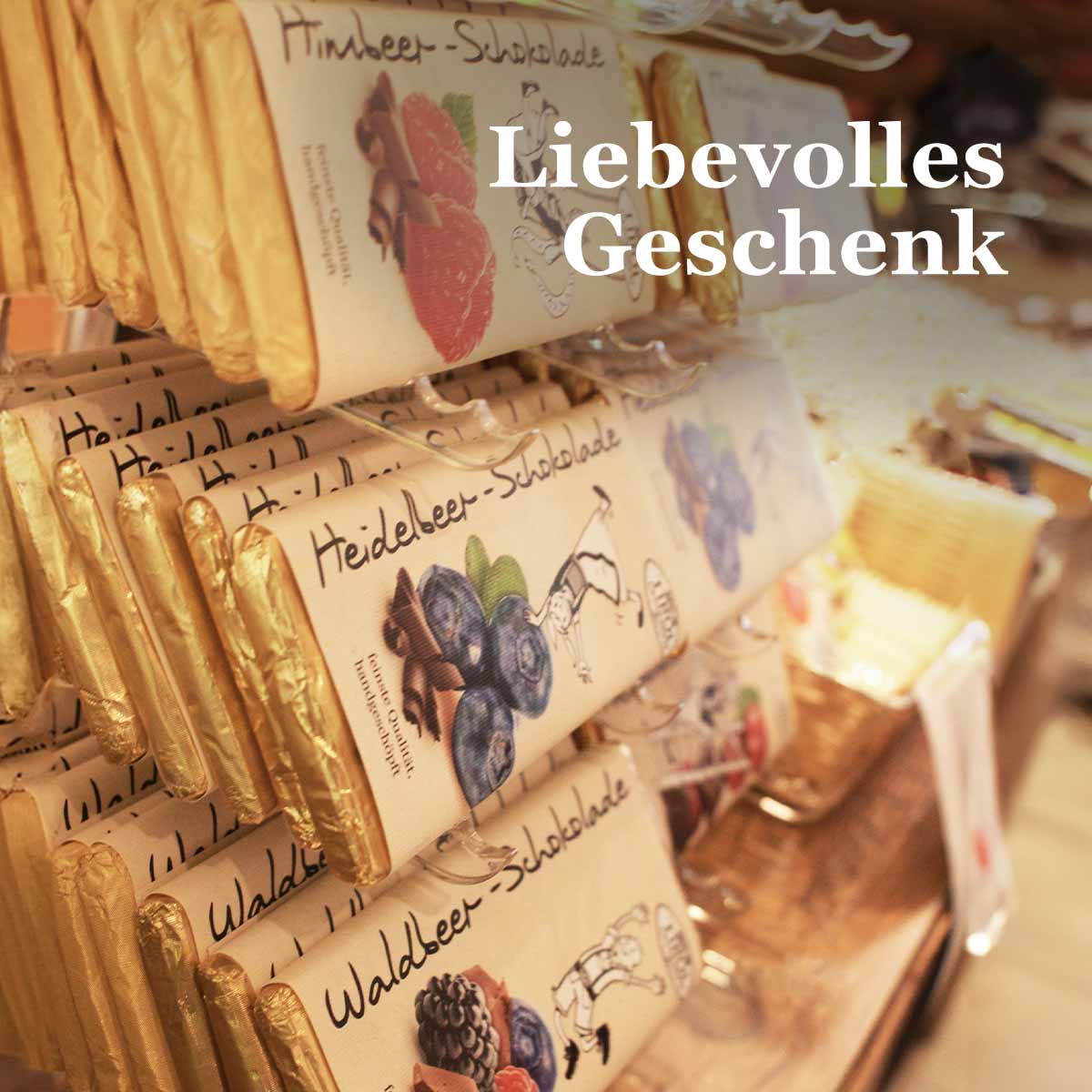 Liebevolles Schokolade Geschenk von Tirol Geniessen