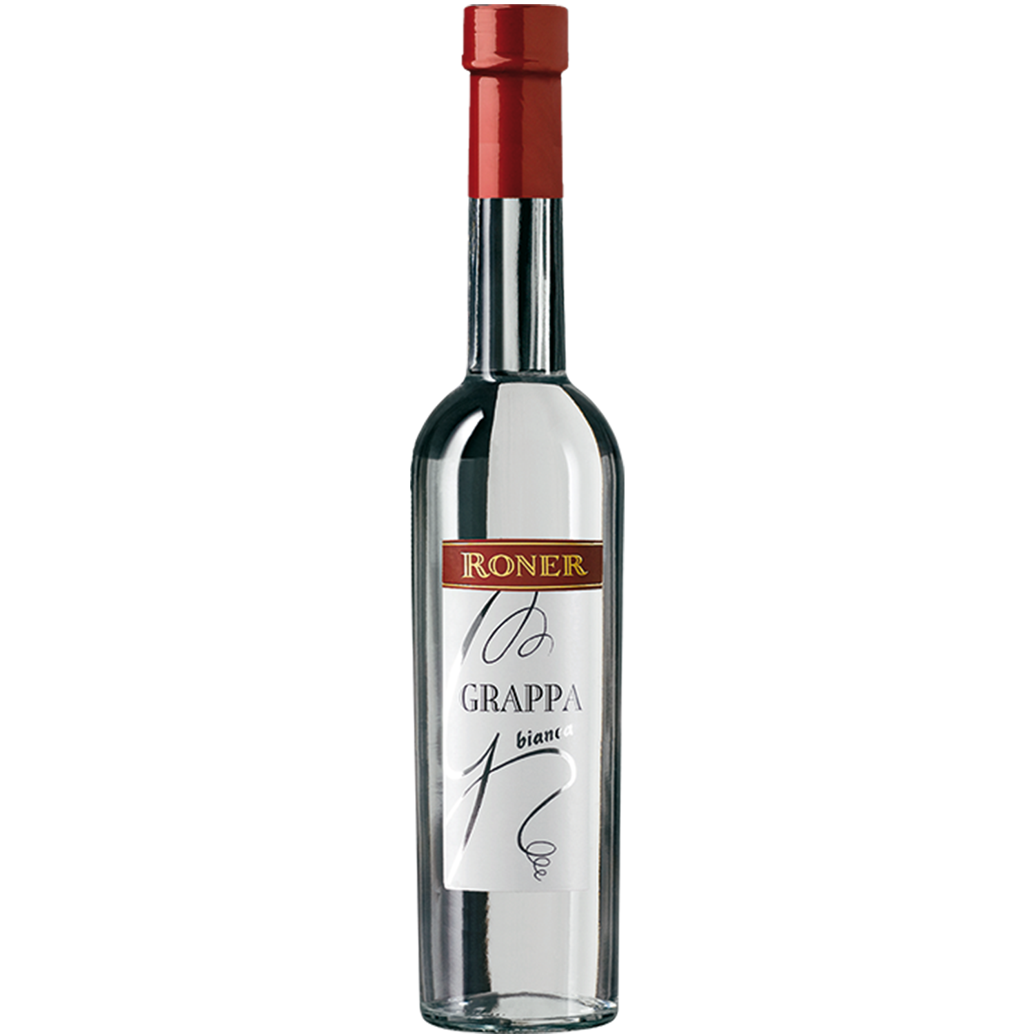 Grappa bianca by Roner in 500ml bottle