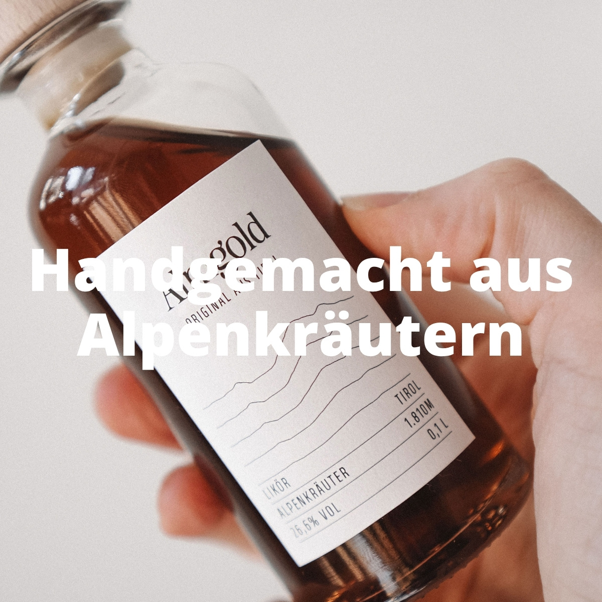 Almgold Herbal Liqueur from Tyrol