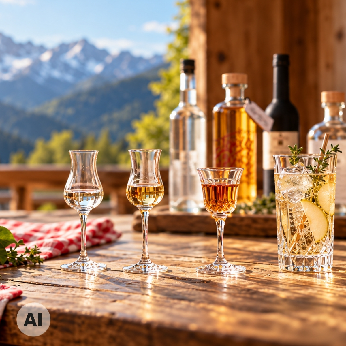 Das richtige Glas für Schnaps, Edelbrand & Likör