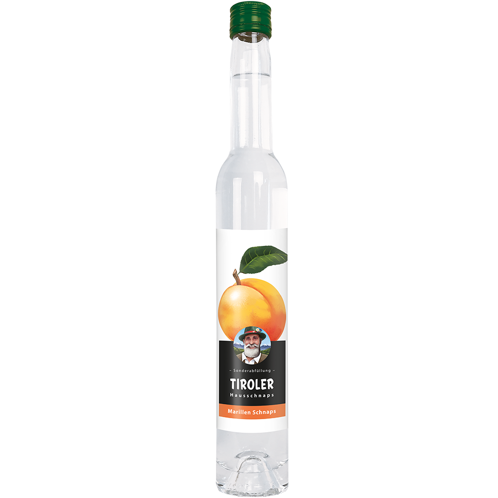 Apricot Schnapps in 350ml bottle from Alpenländische Spezialitäten