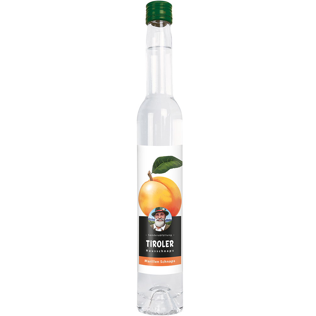 Marillen Schnaps in 350ml Flasche von Alpenländische Spezialitäten