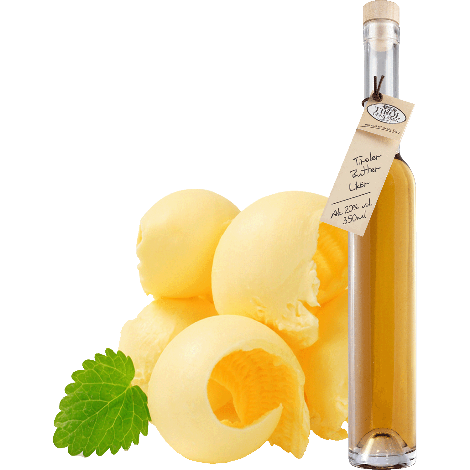 Butter Likör in Geschenkflasche aus Österreich von Tirol Geniessen