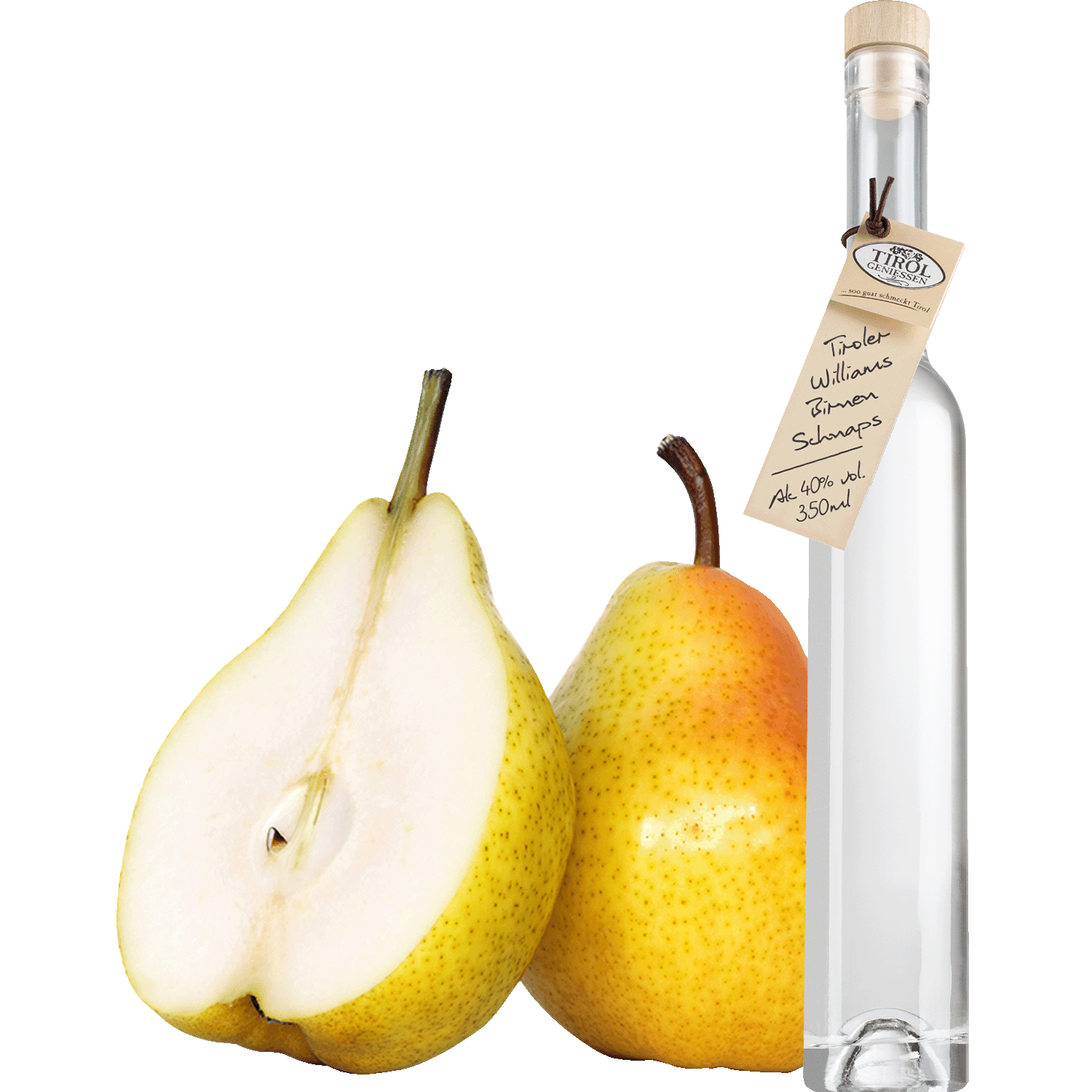 Schaps Buy Williams Pear Schnapps 40% Vol. 0.35 Liter online | Tirol Geniessen