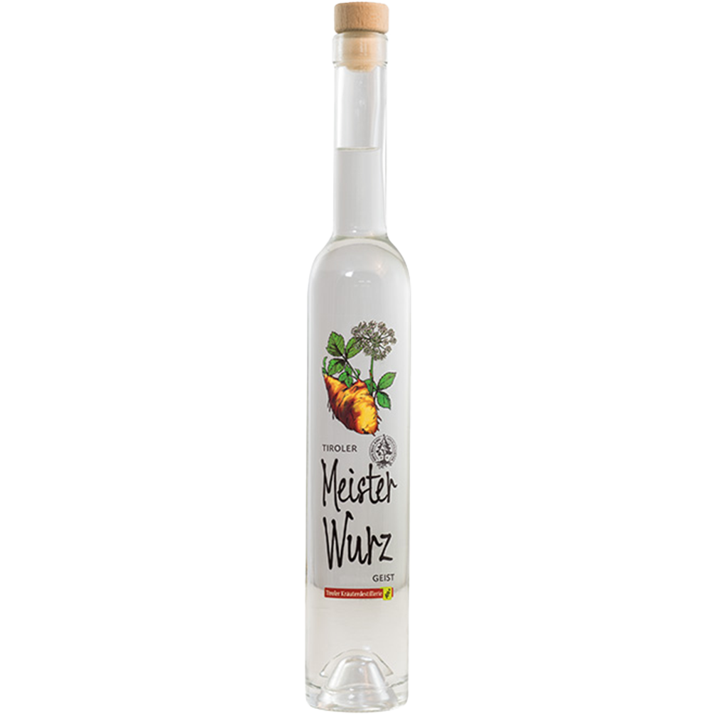 Masterwort Spirit in 350ml bottle by Tiroler Krätuerdestillerie