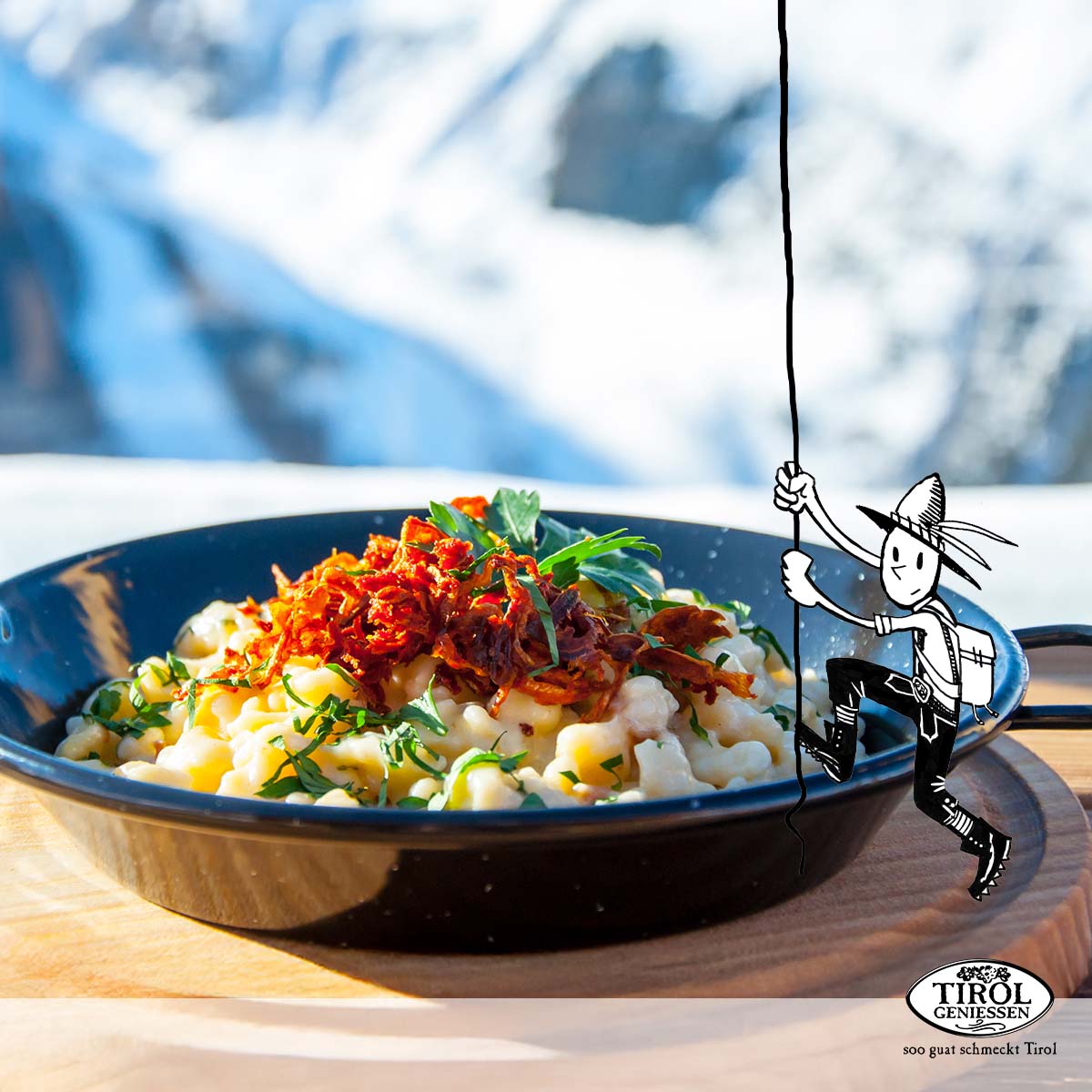 Original Tiroler Käsespätzle