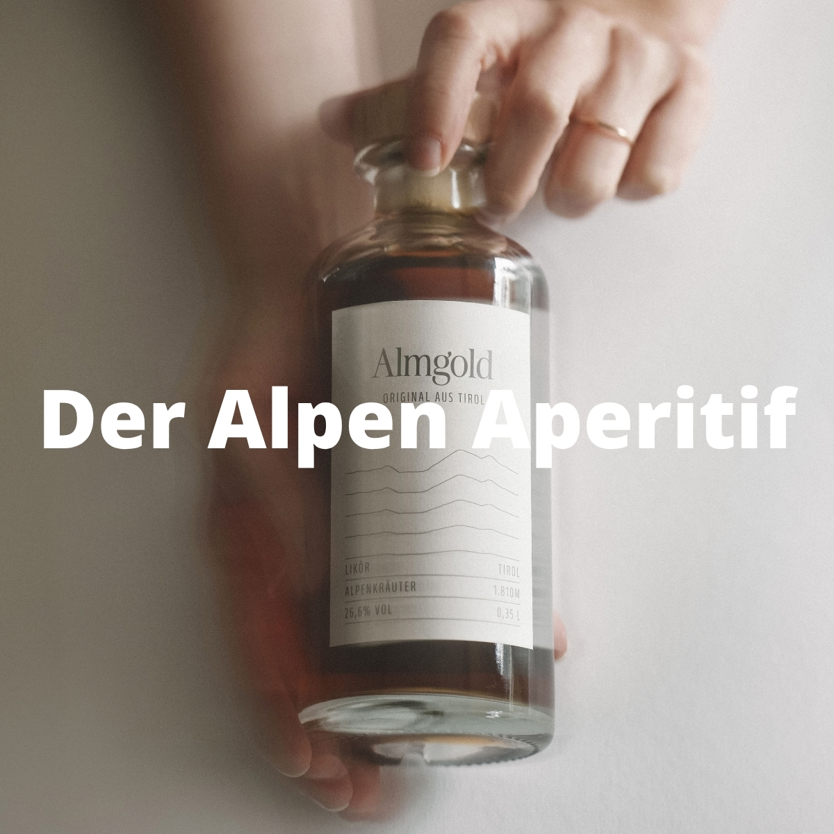 Almgold Herbal Liqueur from Tyrol