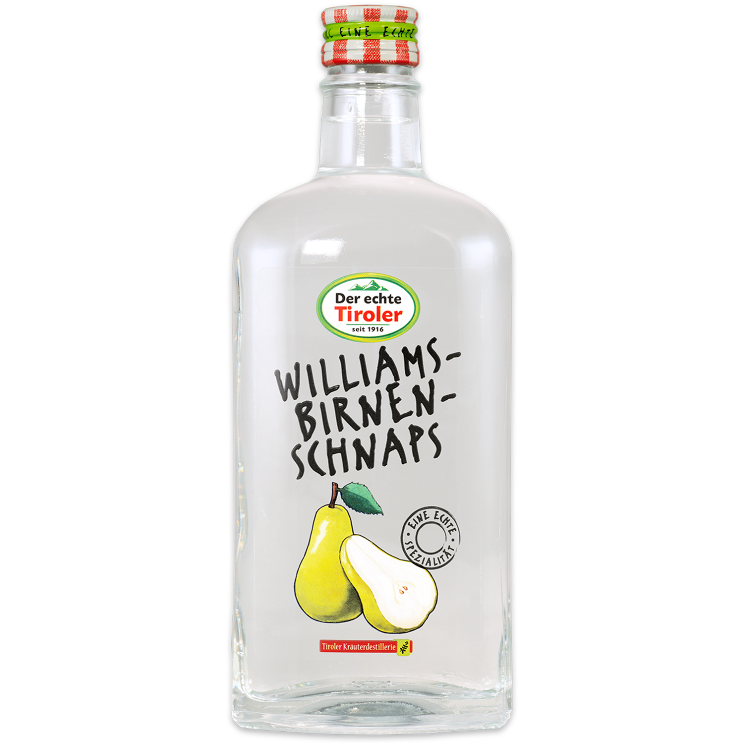 Schaps Buy Williams Pear Schnapps 40% Vol. 0.5 Liter online | Tiroler ...