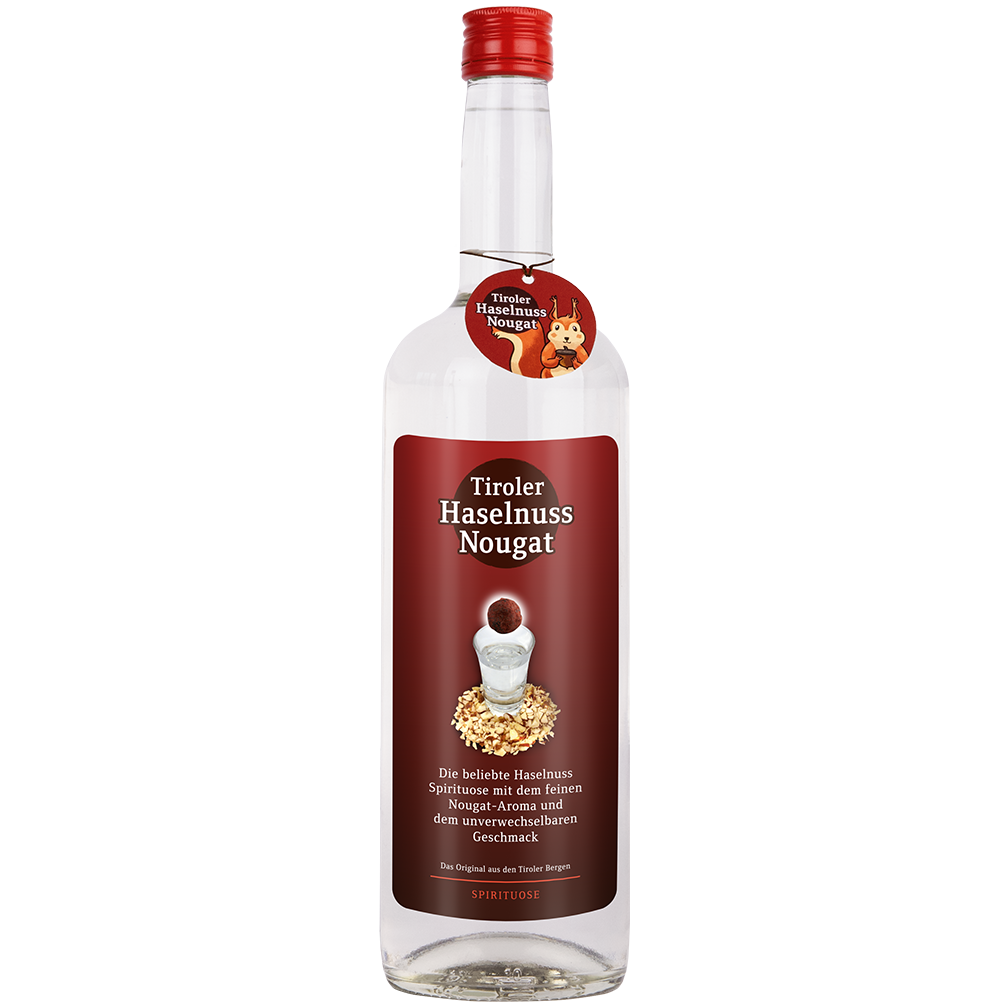 Hazel Nougat in 1l bottle from Alpenländische Spezialitäten