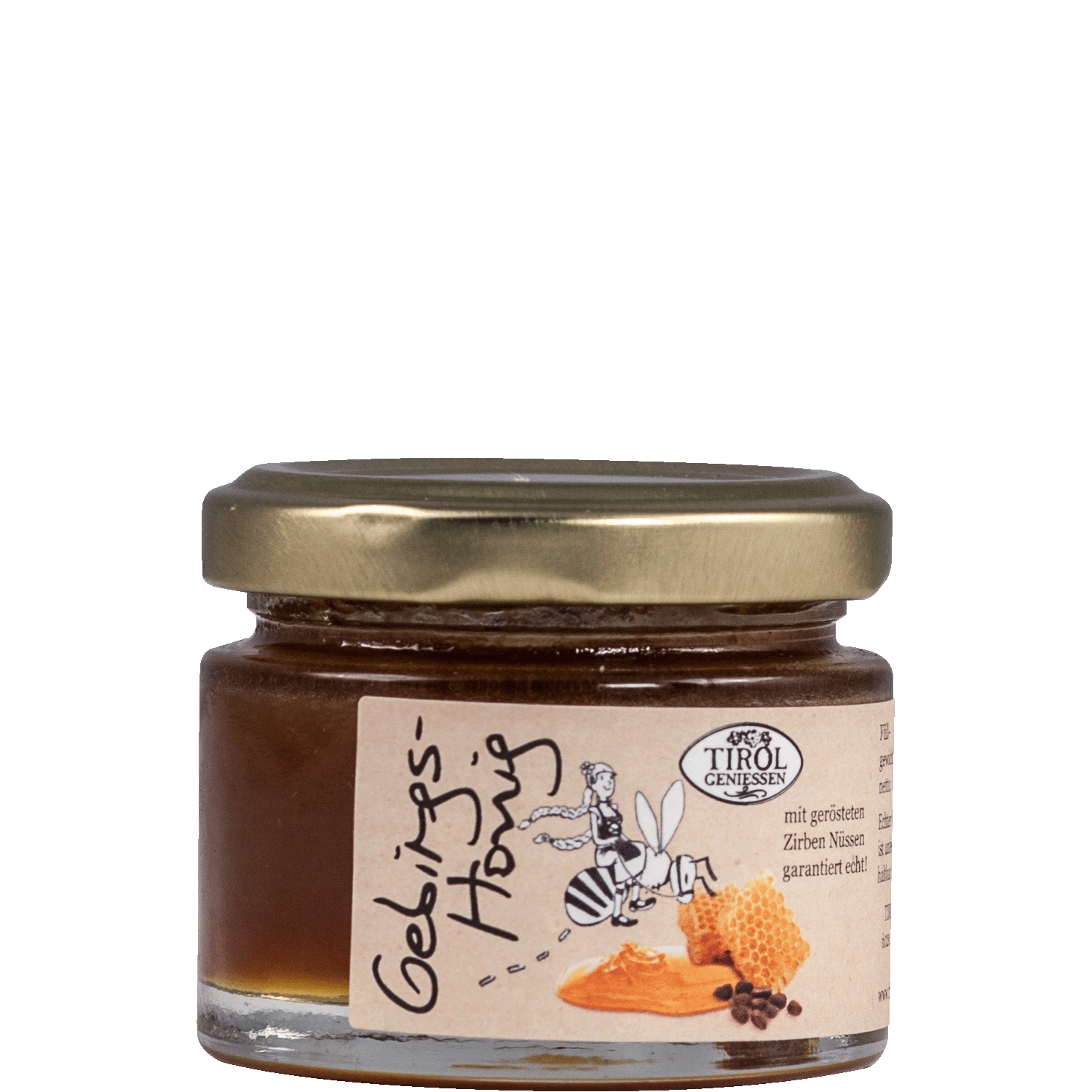 Mountain Honey with Pine Nuts from Austria from Tirol Geniessen