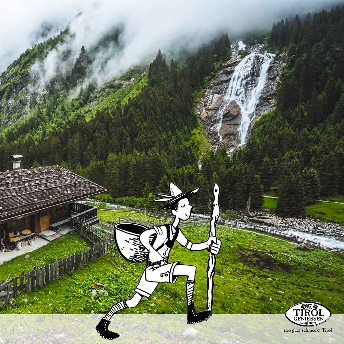 Die 3 schönsten Wasserfälle in Tirol