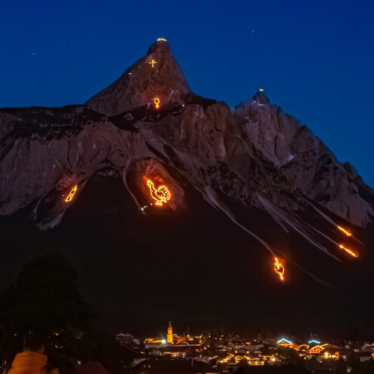 UNESCO Weltkulturerbe Tiroler Bergfeuer