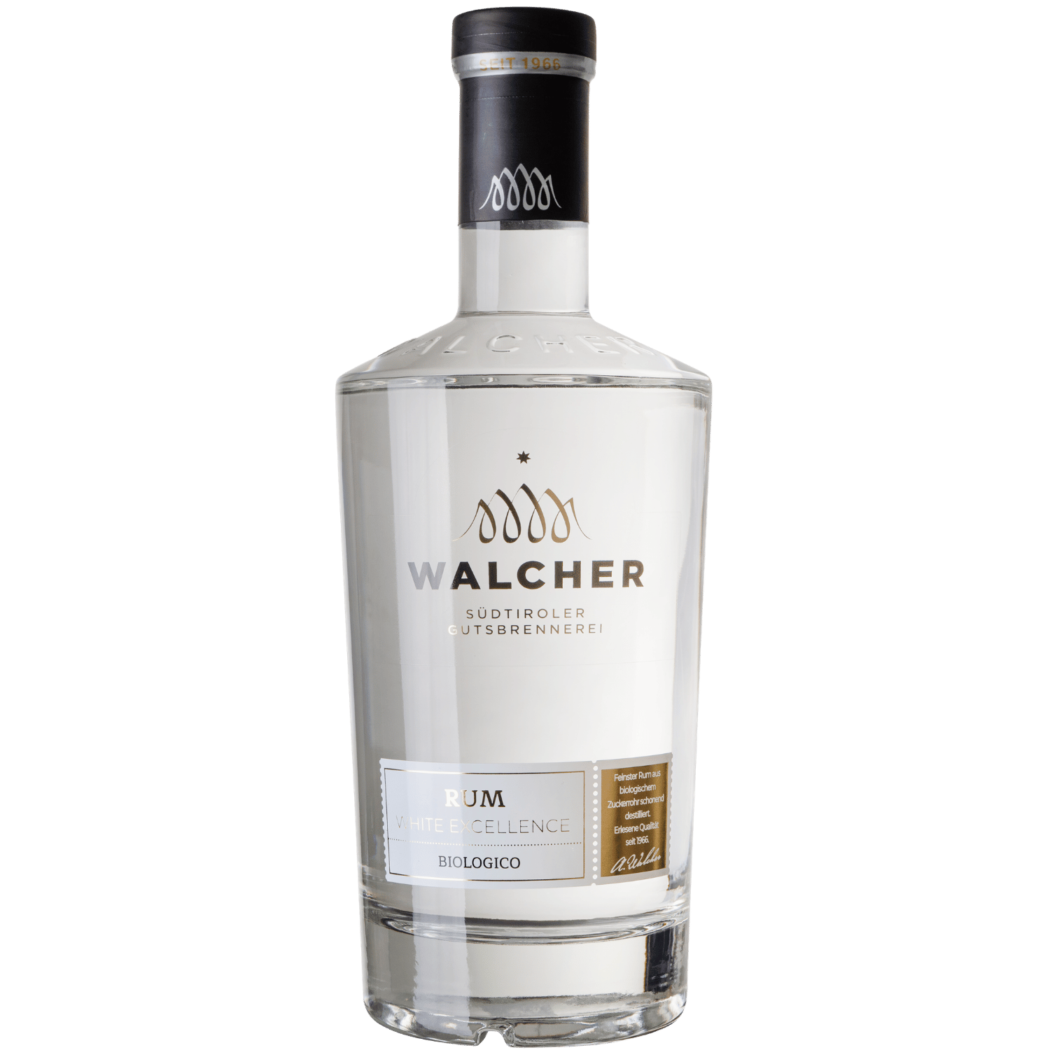 Flasche White Rum von Walcher 700 ml