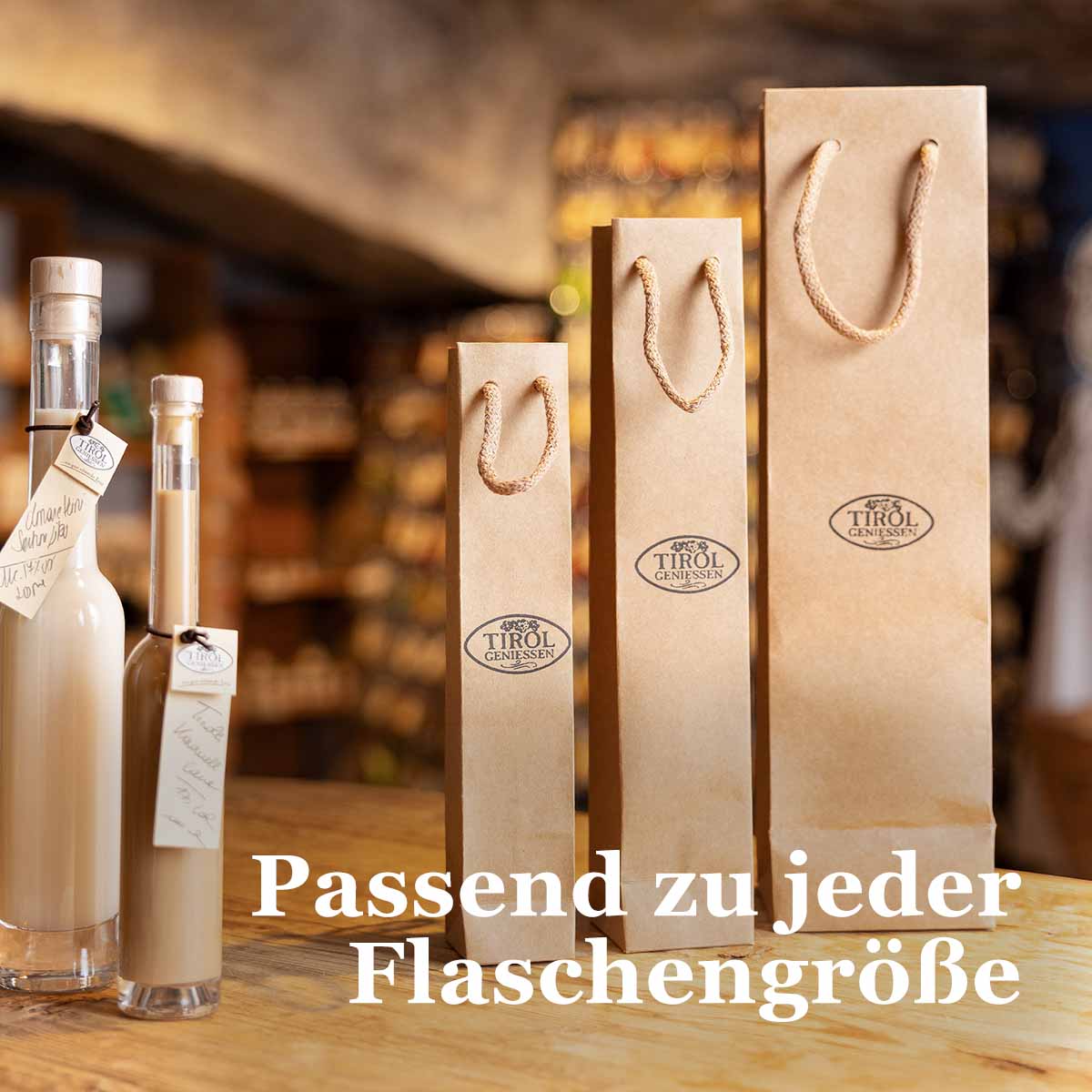 Geschenktragetasche von Tirol Geniessen