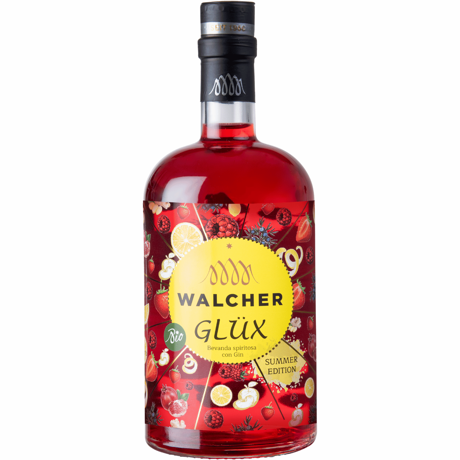 Flasche Bio Güx Gin Sommer Edition von Walcher 700 ml