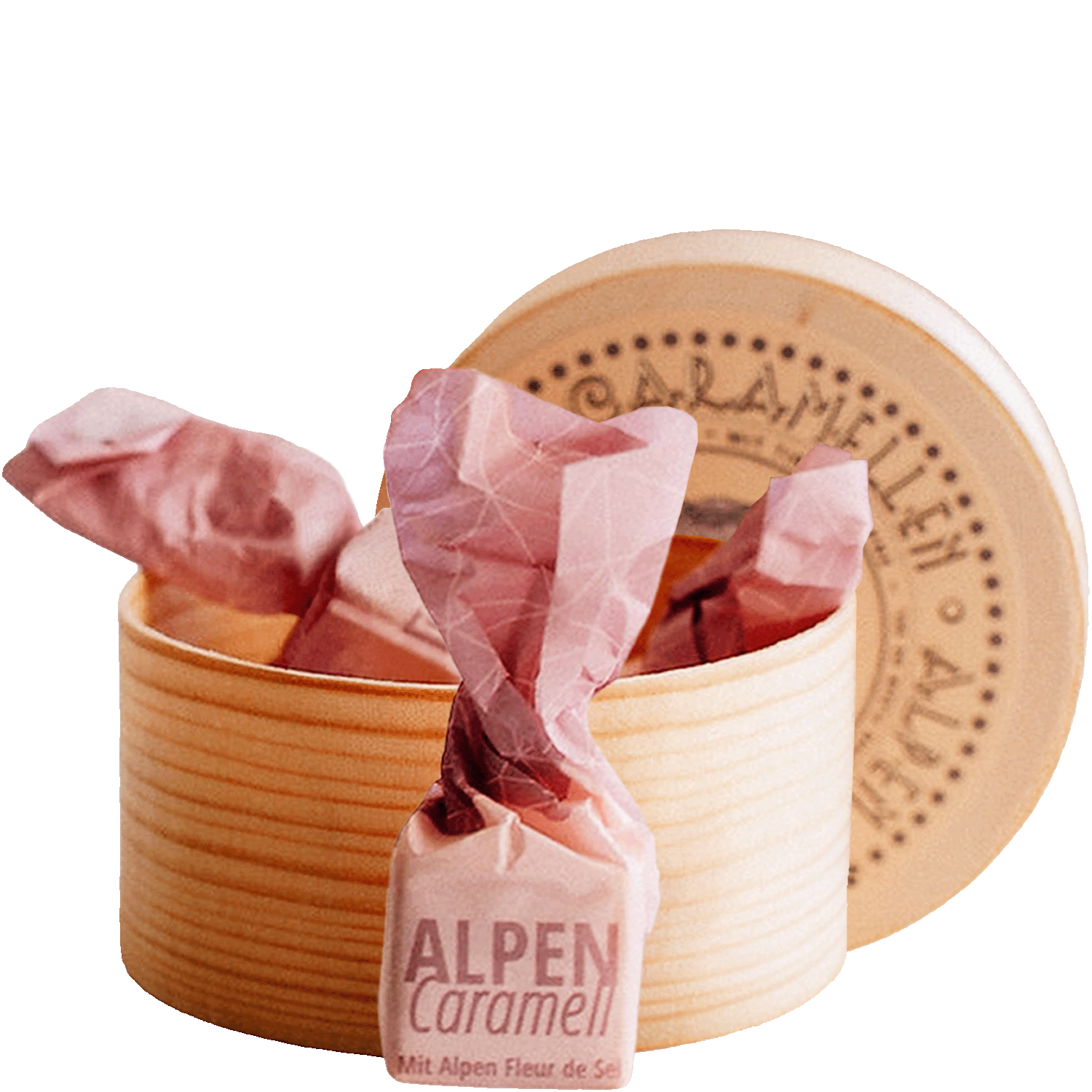Alpine Caramels in a gift box by Essenz der Alpen from Tyrol
