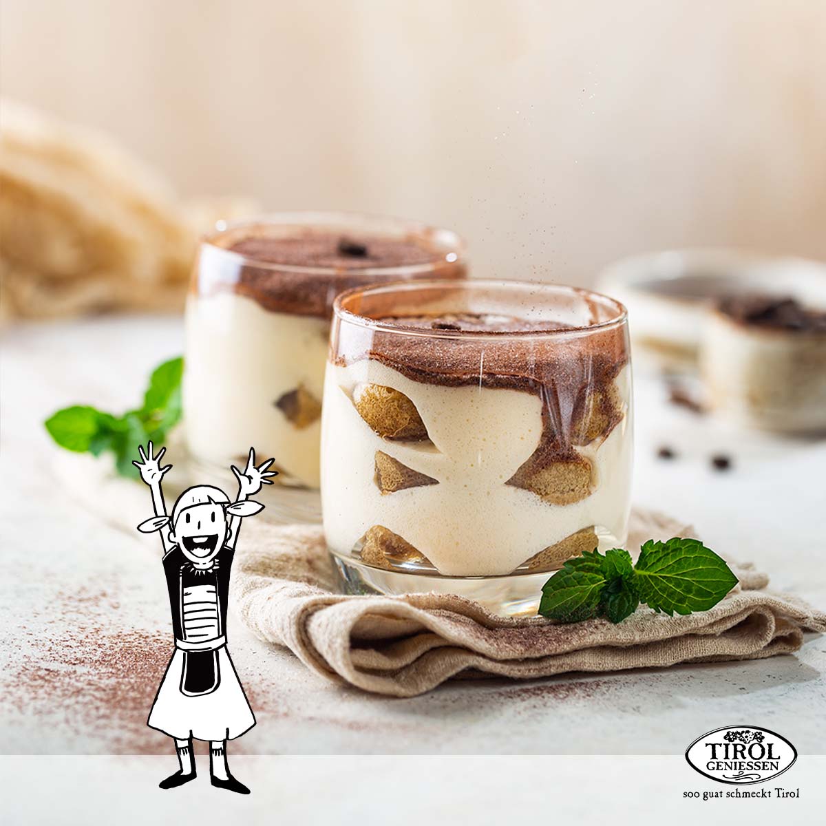 Lebkuchen Tiramisu im Glas