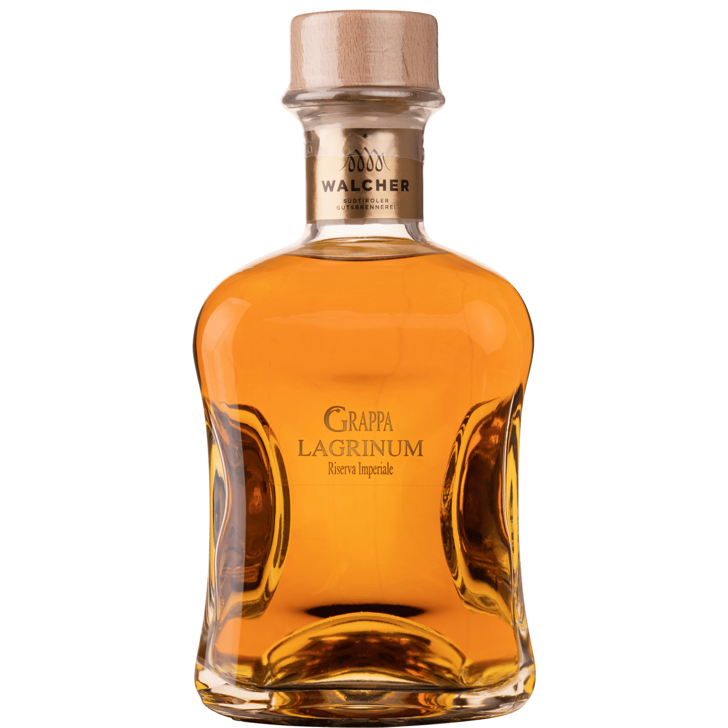 Bottle of Walcher Grappa Lagrinum Imperiale 500 mlo