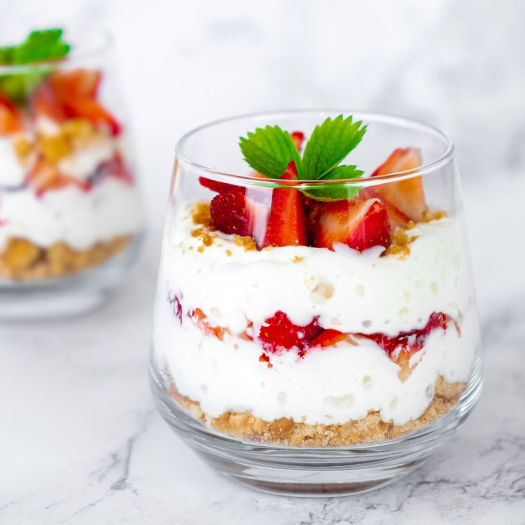 Muttertags-Rezept: Erdbeer-Trifle