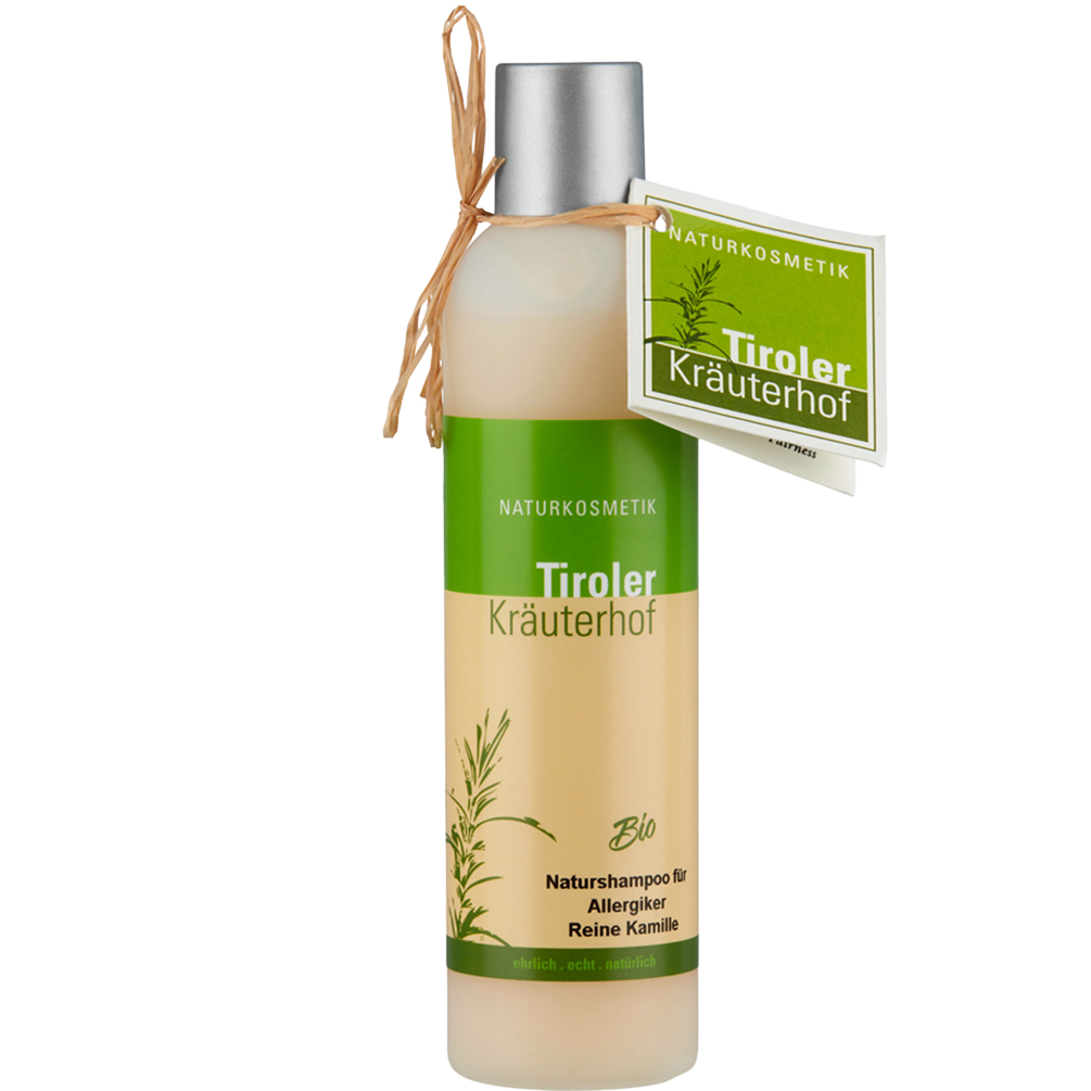 Organic Natural Shampoo - Pure Chamomile by Tiroler Kräuterhof