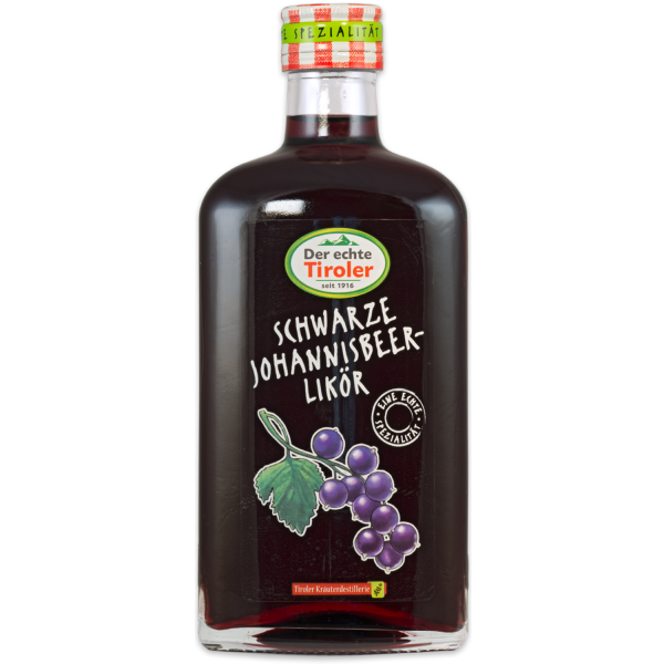 Buy Black Currant Liqueur 25% Vol. 0.35 Liter online | Tiroler ...