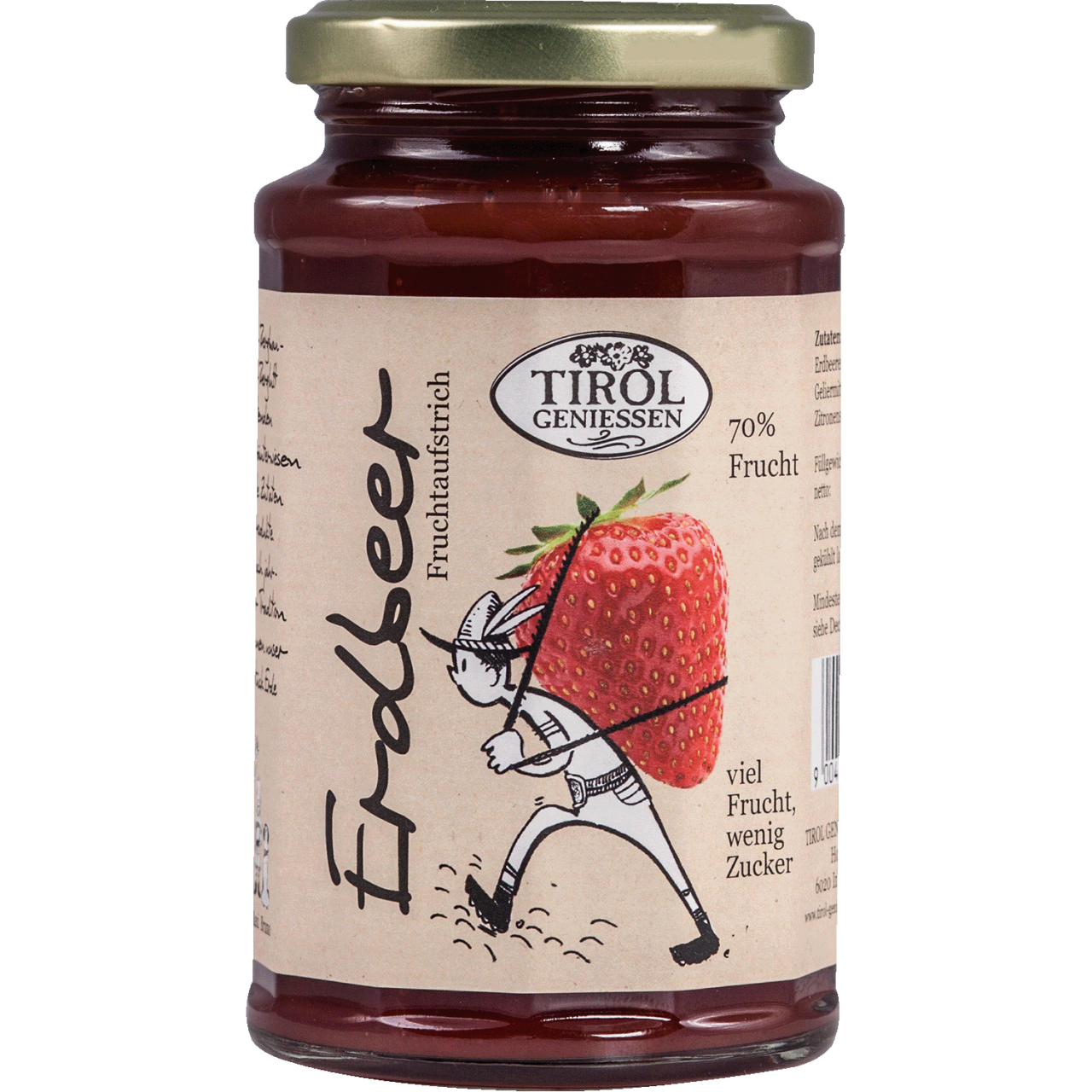 Erdbeer Marmelade aus Österreich | Tirol Geniessen Erdbeer Marmelade aus Österreich | Tirol Geniessen